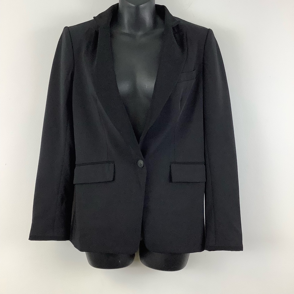 Rag & Bone Single Breasted Blazer in Black
